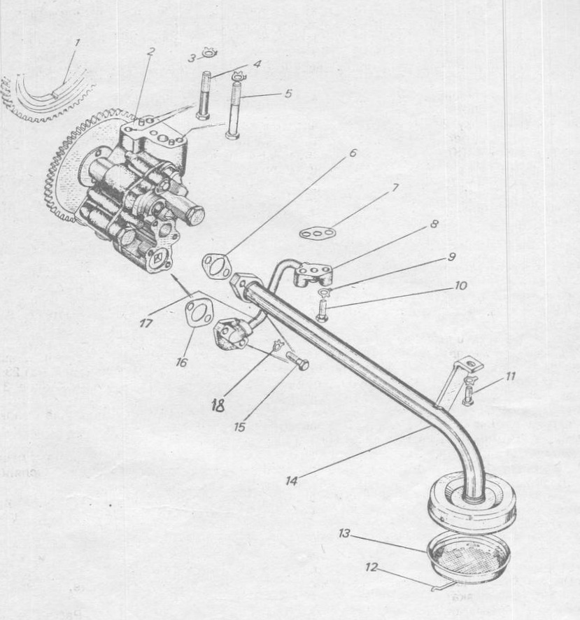 Масляный насос в сборе